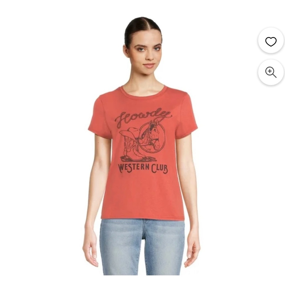 Wound Up Women's Western Club T-Shirt XL